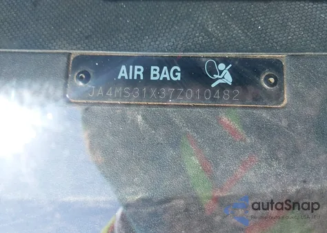 2007 Mitsubishi Outlander Es/Ls from USA, damaged, VIN JA4MS31X37Z010482